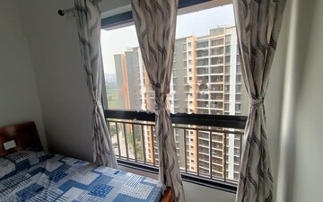 Balcony in 2 BHK Apartment at Shapoorji Pallonji Sensorium, Hinjewadi – for Rent