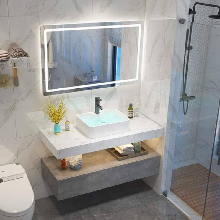 Bathroom, shalimar bagh 3 Bedroom 200 Sq.Yd. Builder Floor In Shalimar Bagh Delhi 8190905