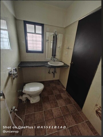 Bathroom in 2 BHK Apartment at Alcon Ganga Terrace, Mundhwa – for Rent