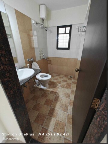 Bathroom in 2 BHK Apartment at Alcon Ganga Terrace, Mundhwa – for Rent