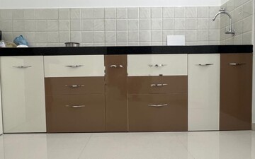 Kitchen in 2 BHK Apartment at Shapoorji Pallonji Sensorium, Hinjewadi – for Rent