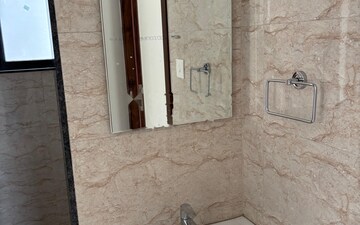 Bathroom in 2 BHK Apartment at Shapoorji Pallonji Sensorium, Hinjewadi – for Rent