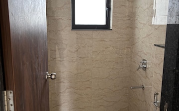 Bathroom in 2 BHK Apartment at Shapoorji Pallonji Sensorium, Hinjewadi – for Rent