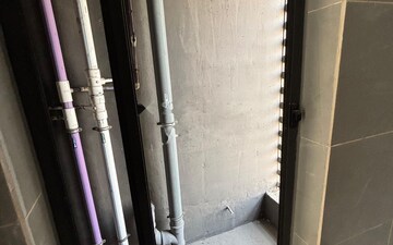 Building Lobby in 2 BHK Apartment at Shapoorji Pallonji Sensorium, Hinjewadi – for Rent