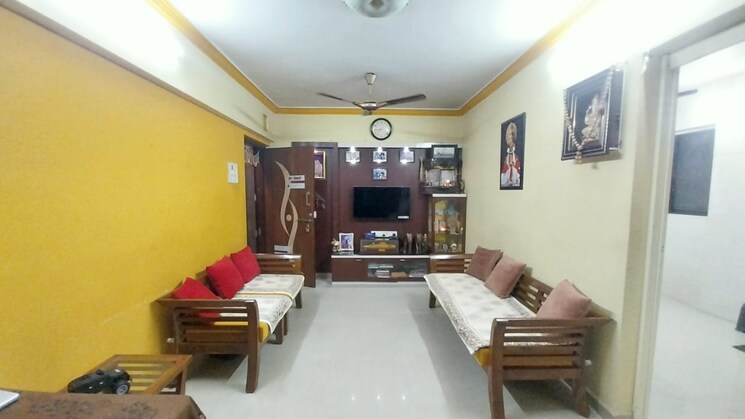 Living Room, vrindavan-garden-co-hs-society 3 Bedroom 1210 Sq.Ft. Apartment In Kalyan West Thane 8190920