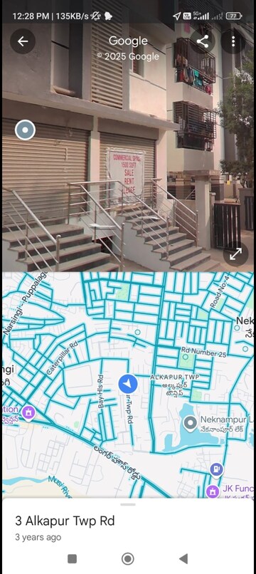  Shop – Map Location View at Manikonda - for Sale