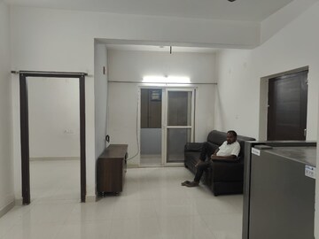 Living Room in 1 BHK Apartment at Sri Raghavendra Classic, Kondapur – for Rent