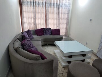 Living Room in 3 BHK Apartment at Sector 6, Dwarka – for Rent