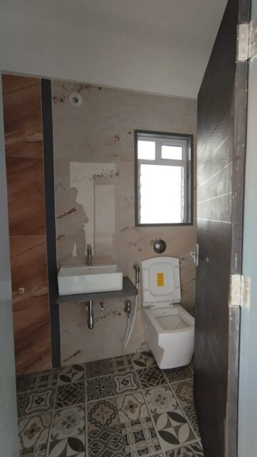 Bathroom in 1 BHK Apartment at Triveni Crown, Kalyan West – for Rent