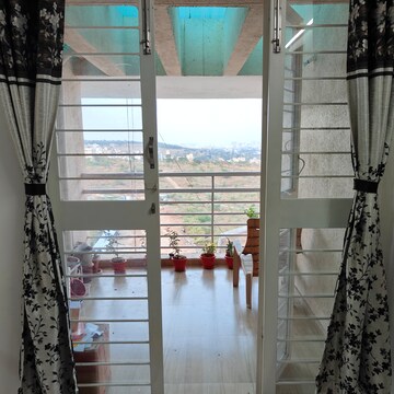 Staircase in 2 BHK Apartment at AG Imperial Towers, Kondhwa – for Rent