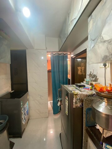 Kitchen in 1 BHK Apartment at Shambhuraje Apartments, Karanjade – for Sale