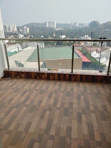 Balcony in 2 BHK Apartment at Shagun Perfect 10, Balewadi – for Rent