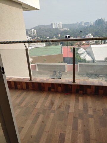 Balcony in 2 BHK Apartment at Shagun Perfect 10, Balewadi – for Rent