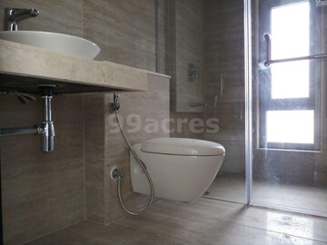 Bathroom in 3 BHK Apartment at Oberoi Sky City, Borivali East – for Rent