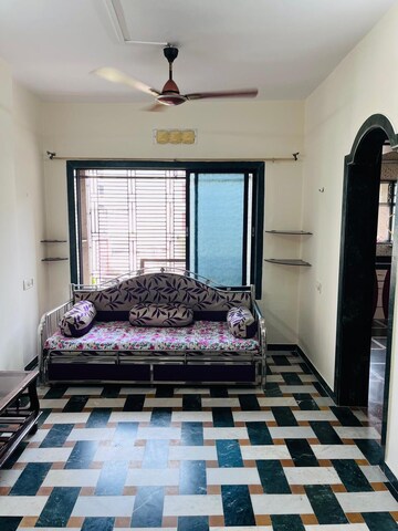 Living Room in 1 BHK Apartment at Ramkrishna Apartment Bhandup, Bhandup West – for Rent