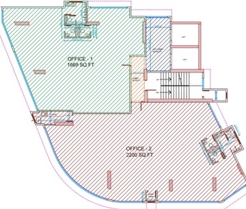   Office Space at Santacruz West – for Rent
