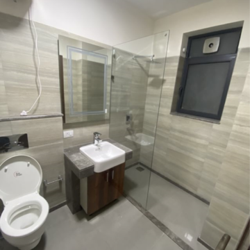 Bathroom in 3 BHK Apartment at M3M Altitude, Sector 65 – for Rent