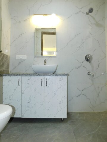 Bathroom in 3 BHK Builder Floor at Saket – for Rent