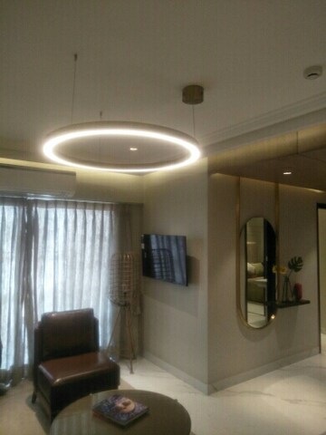 Living Room in 2 BHK Apartment at Supertech Cape Town, Sector 74 – for Rent