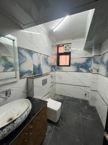 Bathroom in 3 BHK Apartment at Sector 19, Dwarka – for Rent
