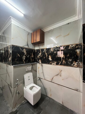 Bathroom in 3 BHK Apartment at Sector 19, Dwarka – for Rent