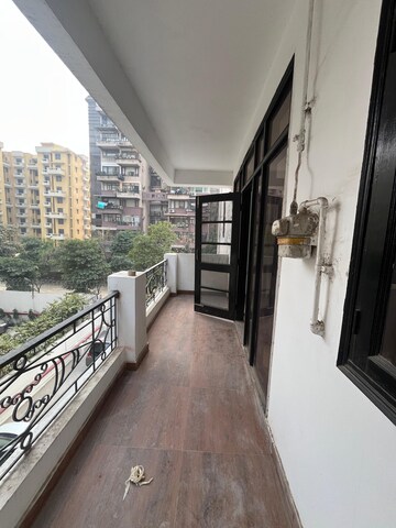 Balcony in 3 BHK Apartment at Sector 19, Dwarka – for Rent