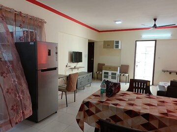 Living Room in 2 BHK Apartment at A.V.Bhat Oakwoods Apartment, Viman Nagar – for Rent