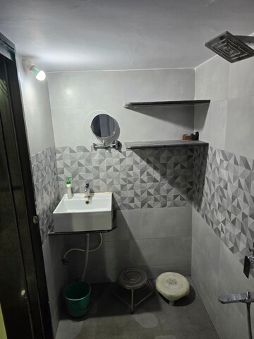 Bathroom in 2 BHK Apartment at Lok Bharti, Marol – for Rent