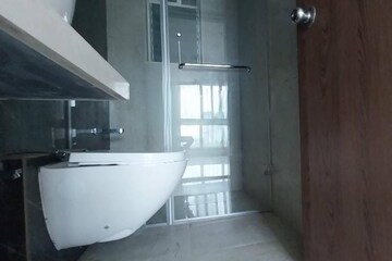 Bathroom in 1.5 BHK Apartment at Dosti West County, Balkum Pada – for Rent