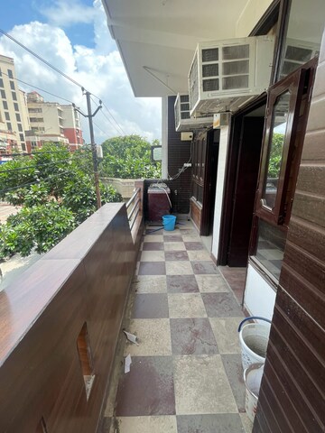 Balcony in 3 BHK Builder Floor at Shakti Khand – for Rent