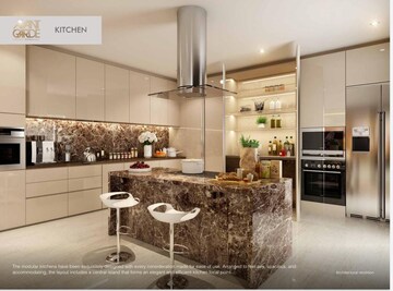 Kitchen in 4 BHK Apartment at Panchsheel Park – for Rent