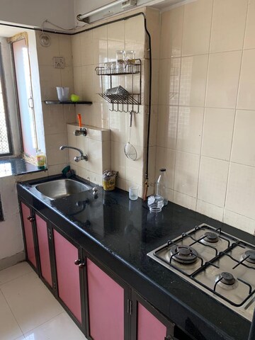 Kitchen in 1 BHK Apartment at Ashok Enclave Malad West, Malad West – for Rent