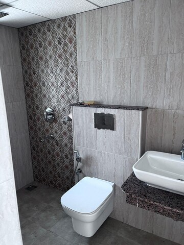 Bathroom in 3 BHK Apartment at Kolte Patil Beryl, Kharadi – for Rent