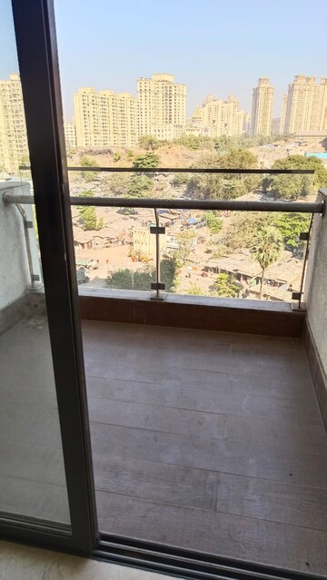 Balcony in 2 BHK Apartment at Shapoorji Pallonji Vicinia, Powai – for Rent