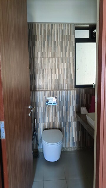 Bathroom in 2 BHK Apartment at Shapoorji Pallonji Vicinia, Powai – for Rent