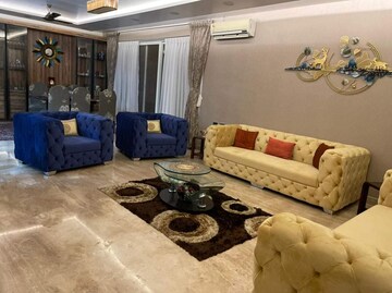 Living Room in 3.5 BHK Apartment at Nyati Esteban, Undri – for Rent