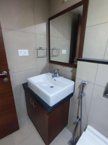 Bathroom in 3 BHK Apartment at Candeur Landmark, Varthur – for Rent