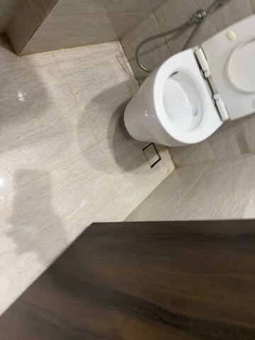 Bathroom in 1 BHK Apartment at Hiranandani Regent Hill, Powai – for Rent