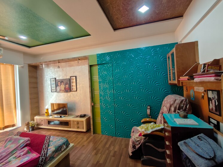 Living Room, vtp-urban-space 4 Bedroom 2400 Sq.Ft. Penthouse In Nibm Road Pune 8191629