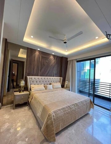 Bedroom in Studio Builder Floor at ASF Towers, Udyog Vihar Phase 4 – for Rent