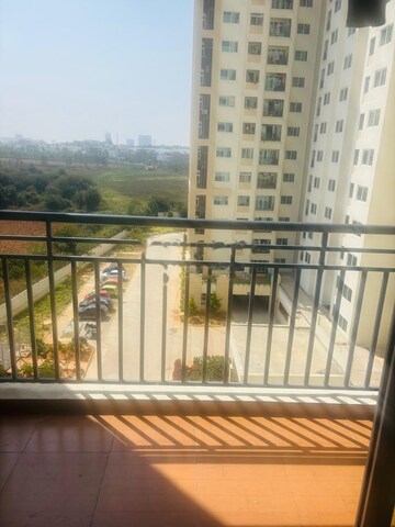 Balcony in 2 BHK Apartment at Shriram Greenfield, Budigere – for Rent