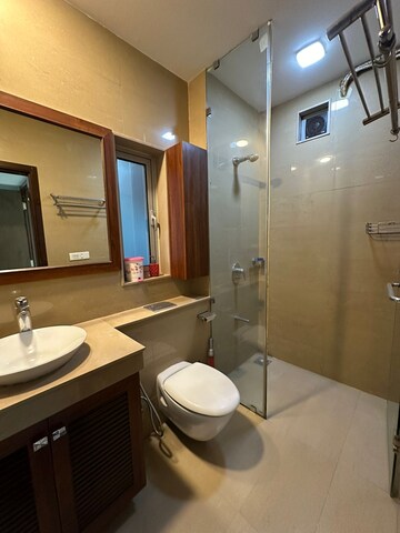 Bathroom in 2.5 BHK Apartment at Oberoi Realty Splendor, Jogeshwari East – for Rent