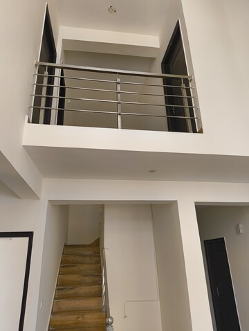Staircase in 4 BHK Apartment at Sushma Crescent, Dhakoli Village – for Rent