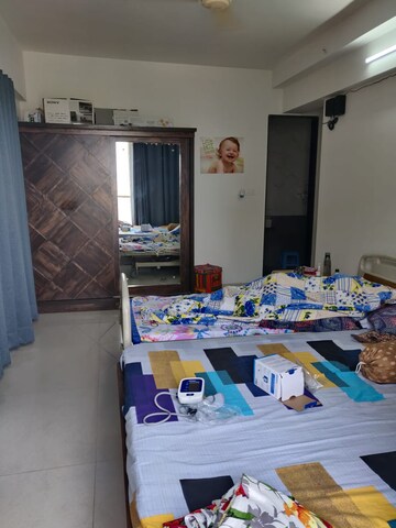 Bedroom in 2 BHK Apartment at Sharada Alliance Paritosh, Balewadi – for Rent