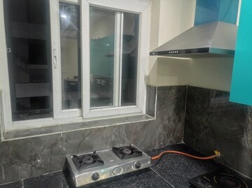 Kitchen in 3 BHK Apartment at Motia Blue Ridge, Dhakoli Village – for Rent