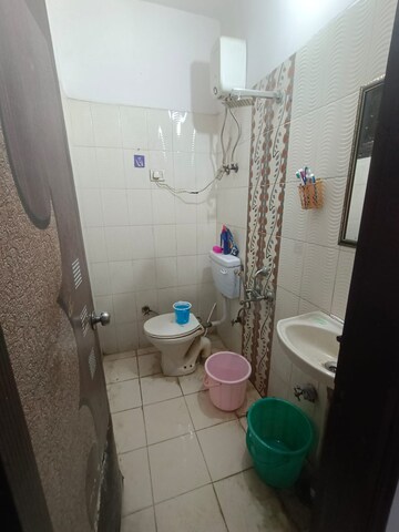 Bathroom in 1 BHK Builder Floor at Niti Khand – for Rent
