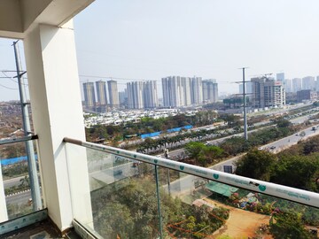 Balcony in 3 BHK Apartment at Vasavi GP Trends, Nanakramguda – for Rent