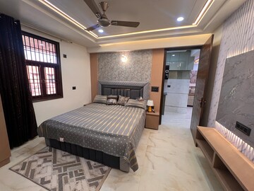 Bedroom in 3 BHK Builder Floor at Dwarka Mor – for Sale