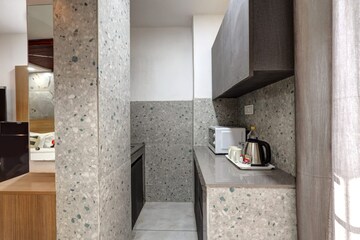Kitchen in 1 RK Builder Floor at Sector 43 – for Rent