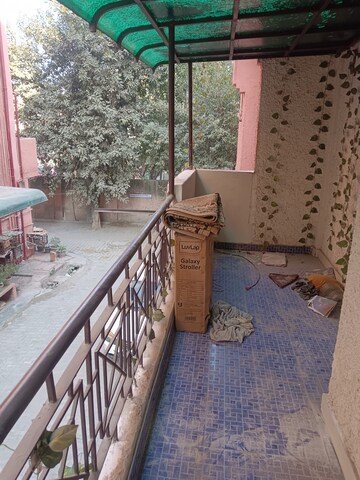 Balcony in 2 BHK Apartment at Mohan Cooperative Industrial Estate – for Rent